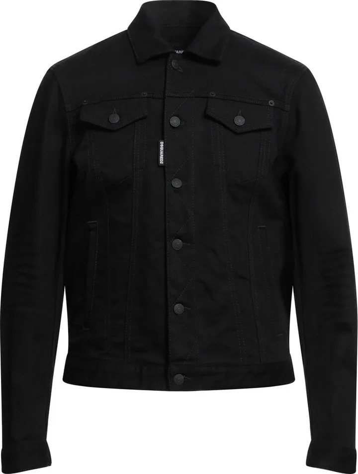 Denim Outerwear Black