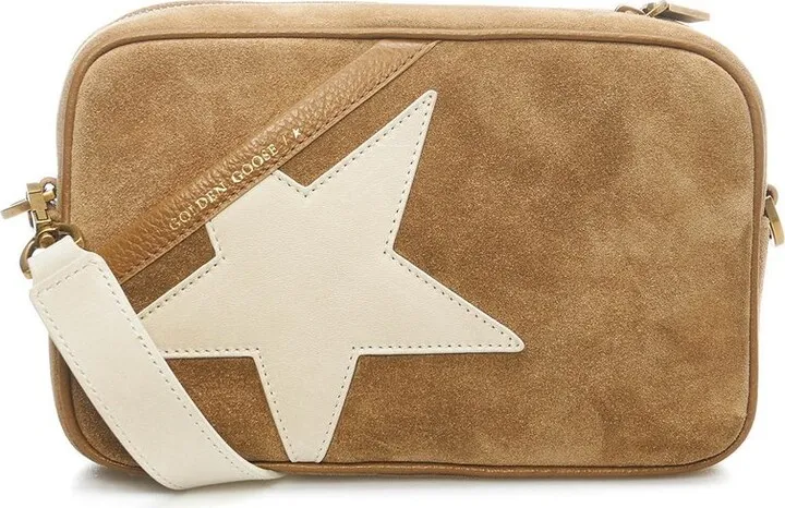 Golden Goose Deluxe Brand Star Patch Zipped Crossbody Bag