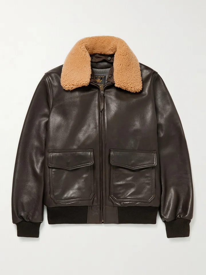 The Carter Shearling Bomber Jacket
