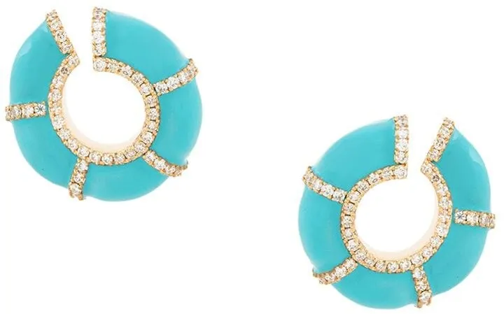 Embellished Pendant Earring