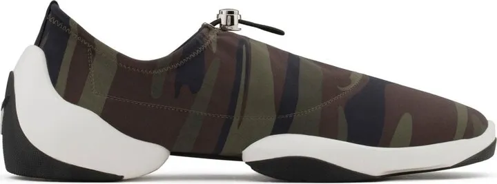 Camouflage Slip-On Trainers