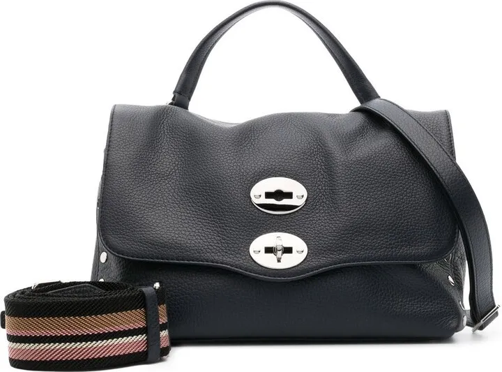 Positano leather tote bag
