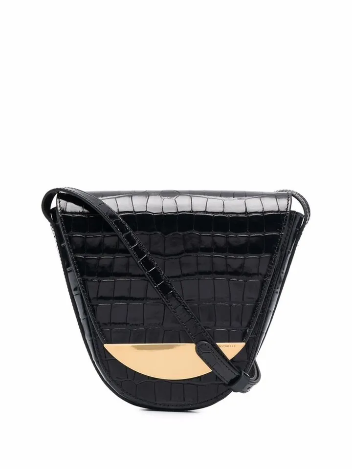 Josephine crocodile-effect crossbody bag