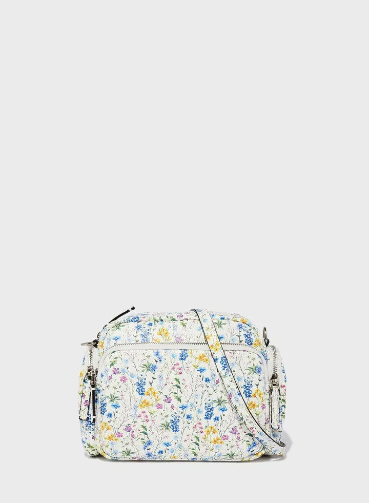 Floral Print Crossbody Bag