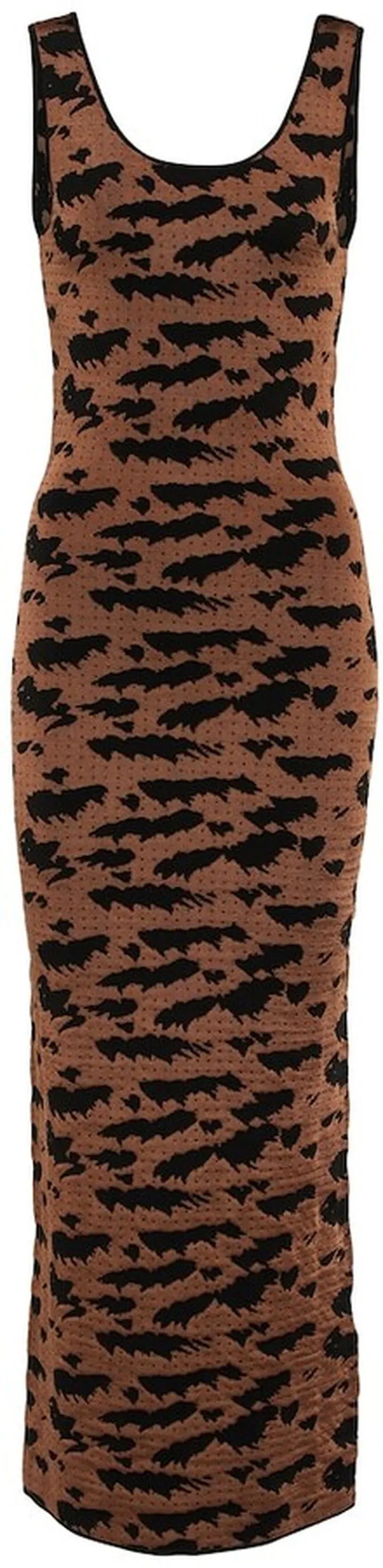 Leanor jacquard midi dress