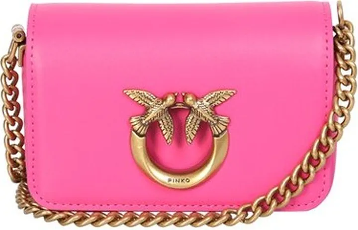 Pinko Love Click Chained Mini Crossbody Bag