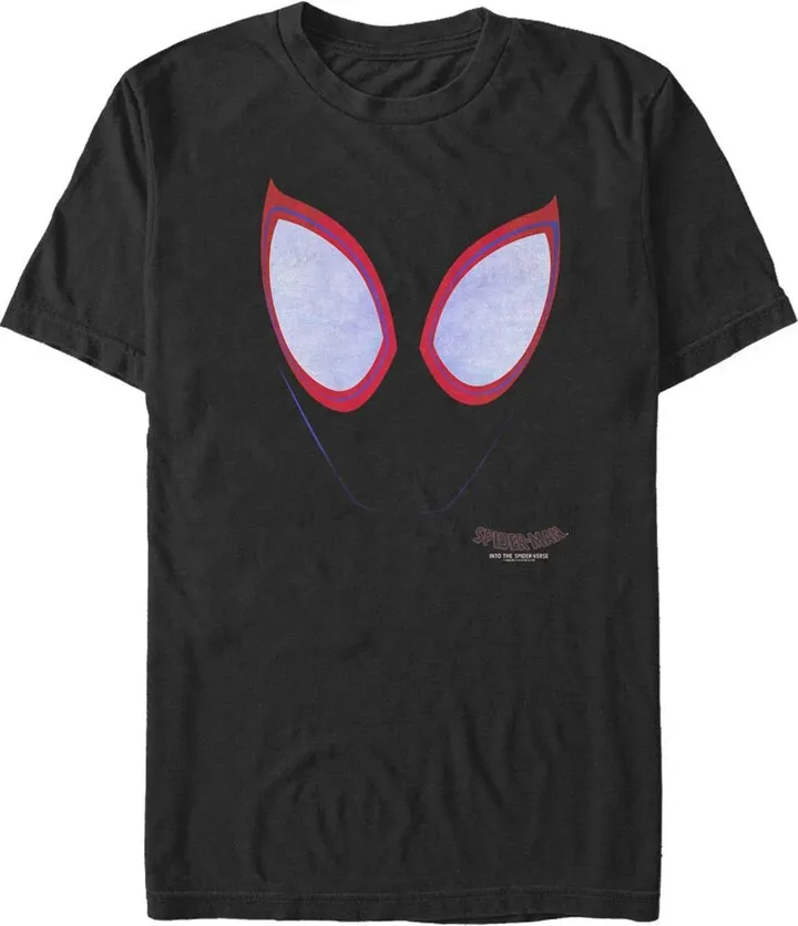 Men's Marvel Spider-Man: Into the Spider-Verse Night Vision T-Shirt - Black - 2X Large