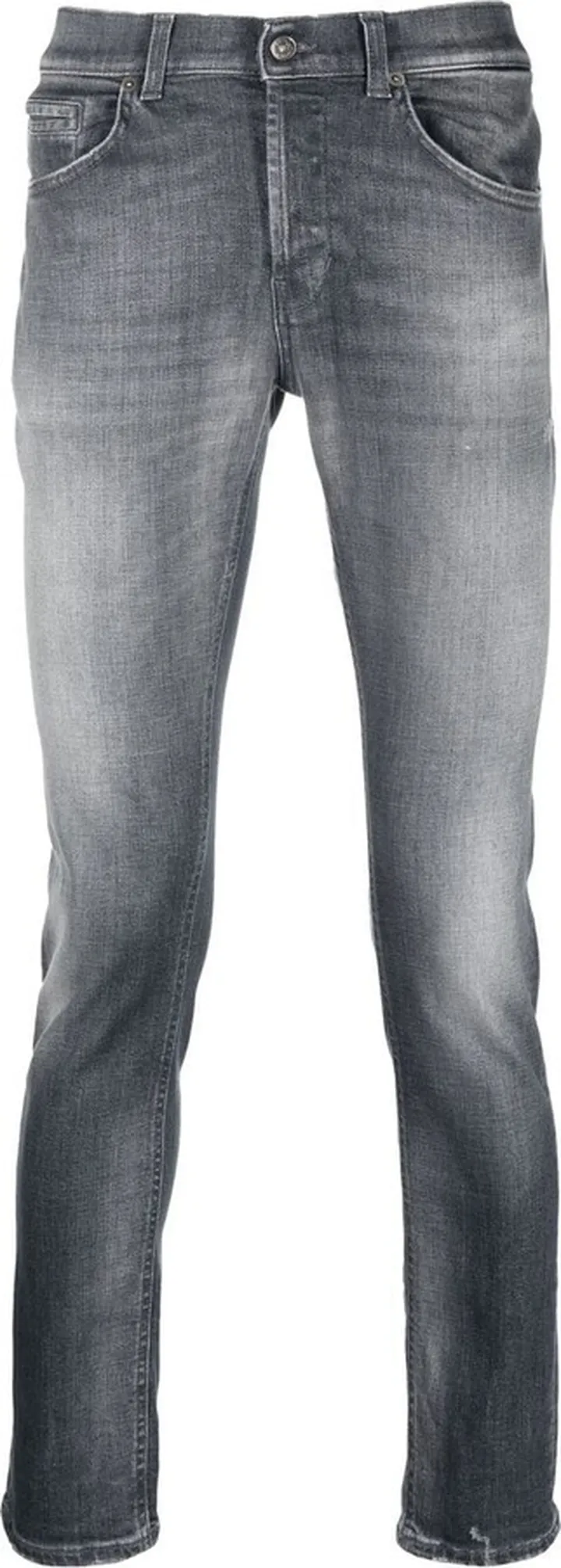 Faded-Effect Skinny Jeans