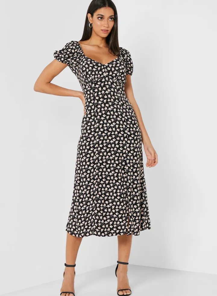 Floral Print Dress