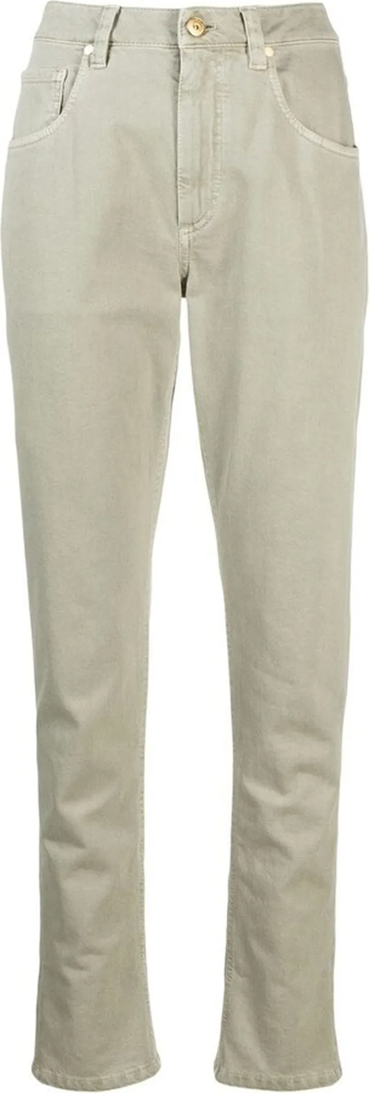 Straight-Leg Tailored Trousers