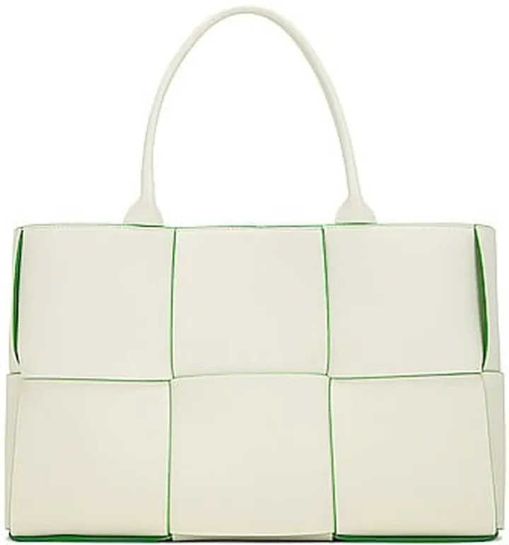 Bottega Veneta Medium Arco Tote Bag in White