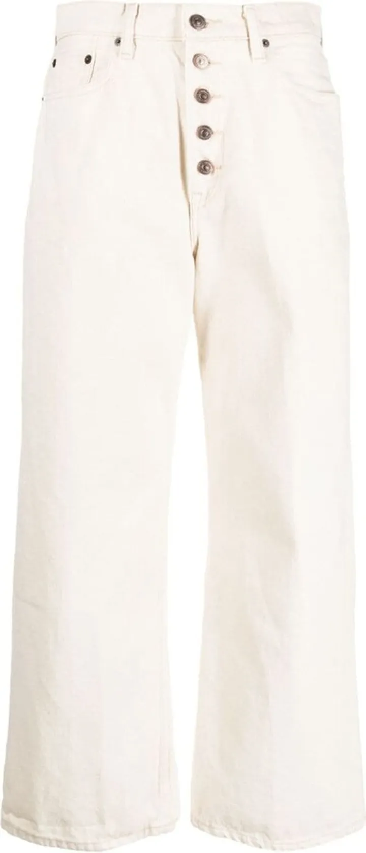 Cropped Wide-Leg Trousers