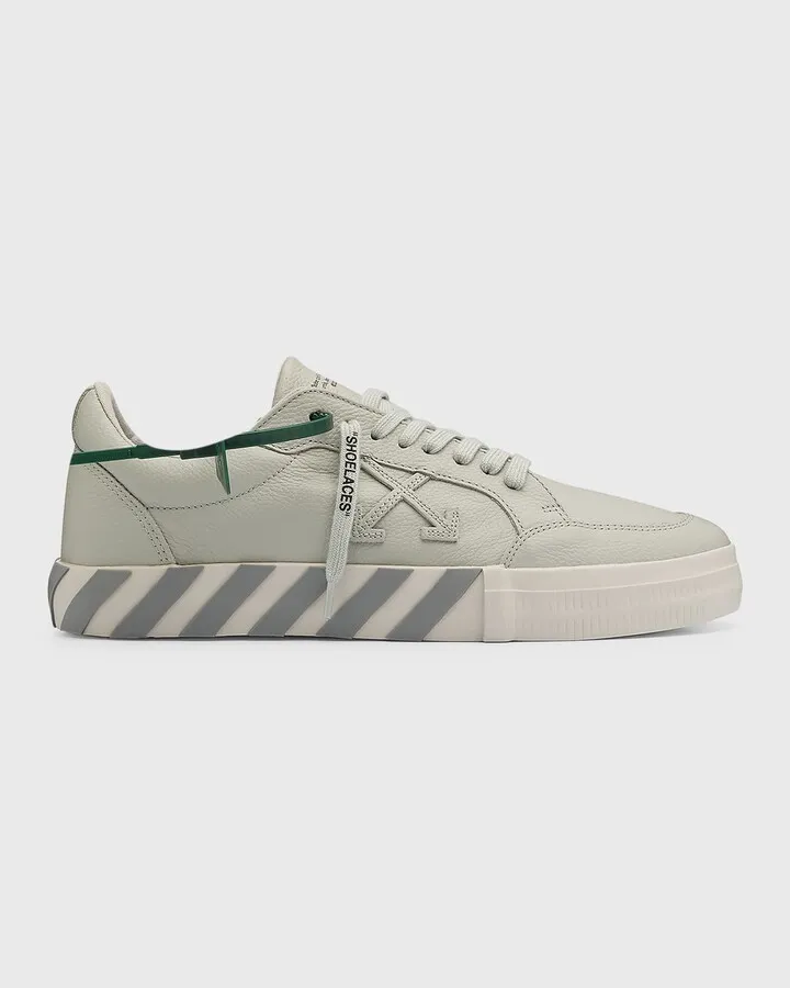 Men's Low Vulcanized Leather Low-Top Sneakers