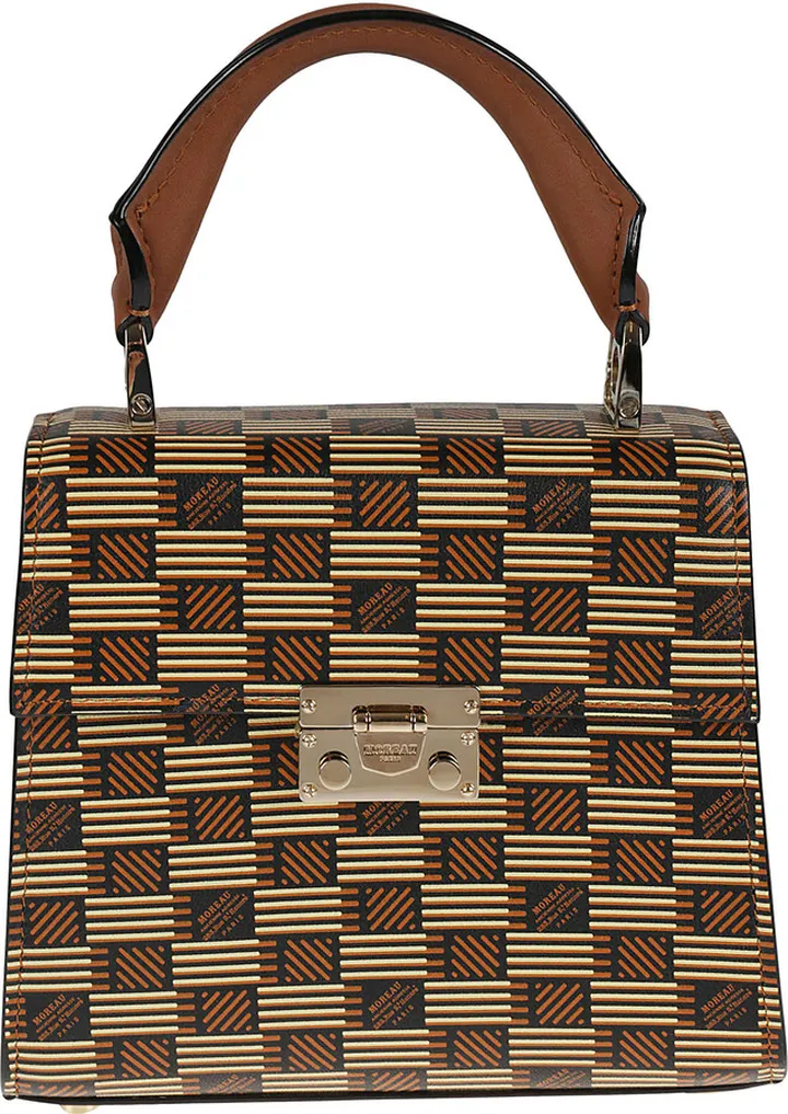 Mini Printed Leather Tote