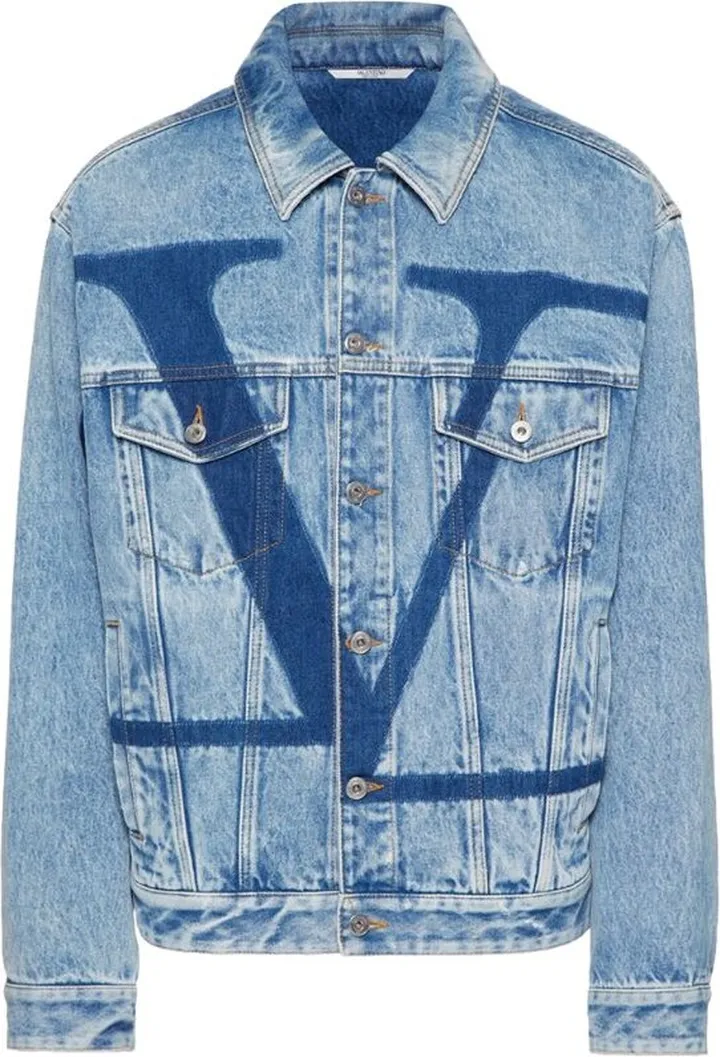 Valentino Garavani Vlogo Denim Jacket