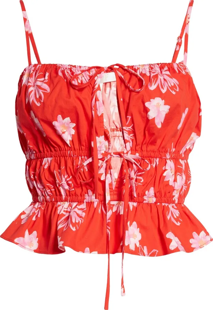 Paxton Stretch Cotton Camisole Top