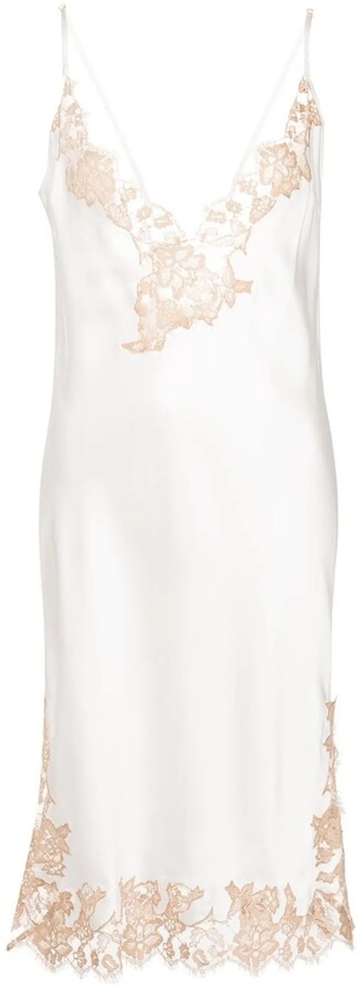 Orchid silk slip dress