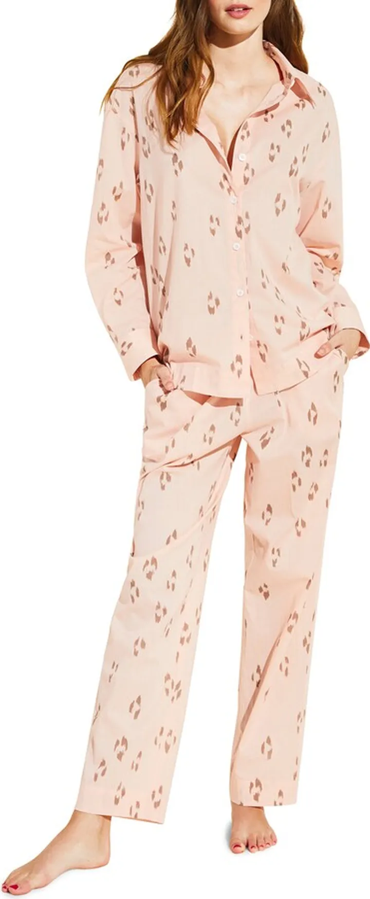 Stripe Sandwashed Organic Cotton Pajamas