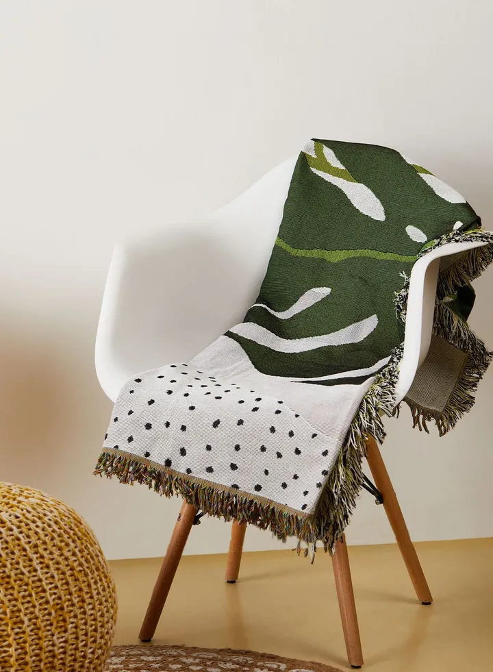 Palm Printed Blanket