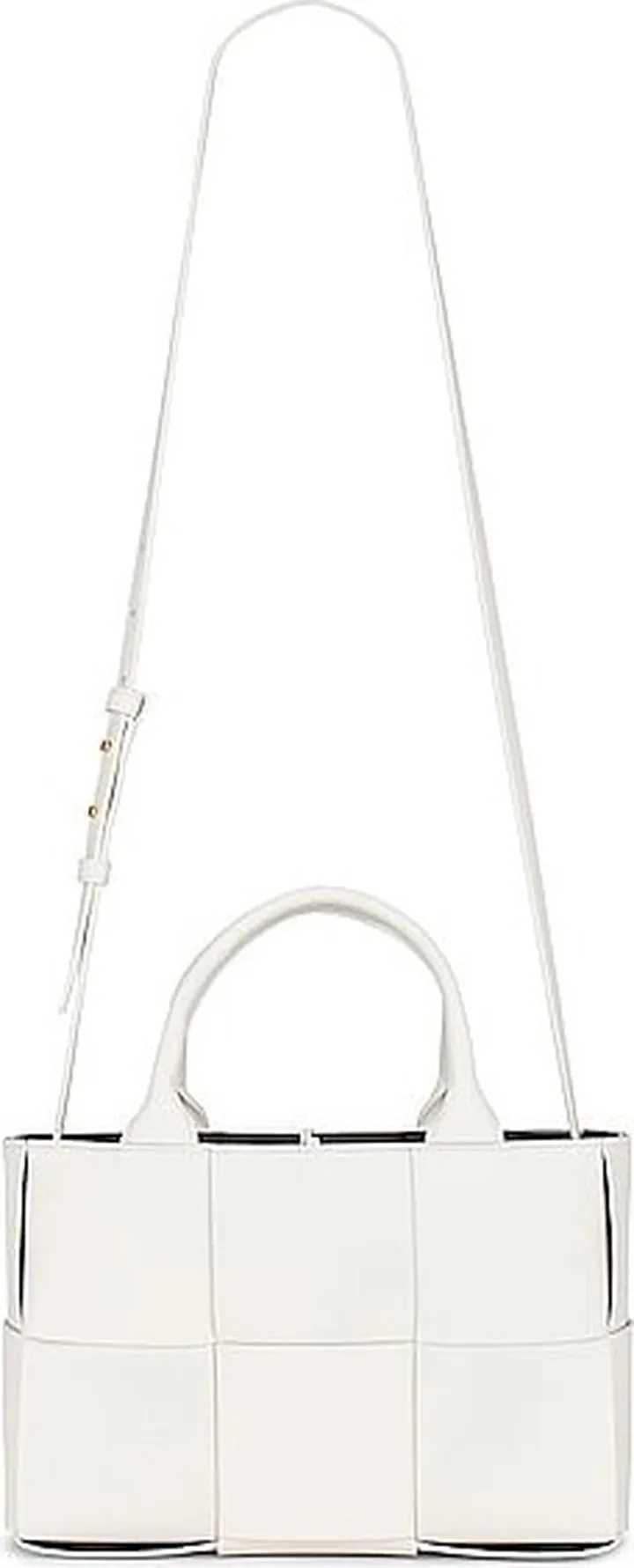 Bottega Veneta Mini Arco Tote in White