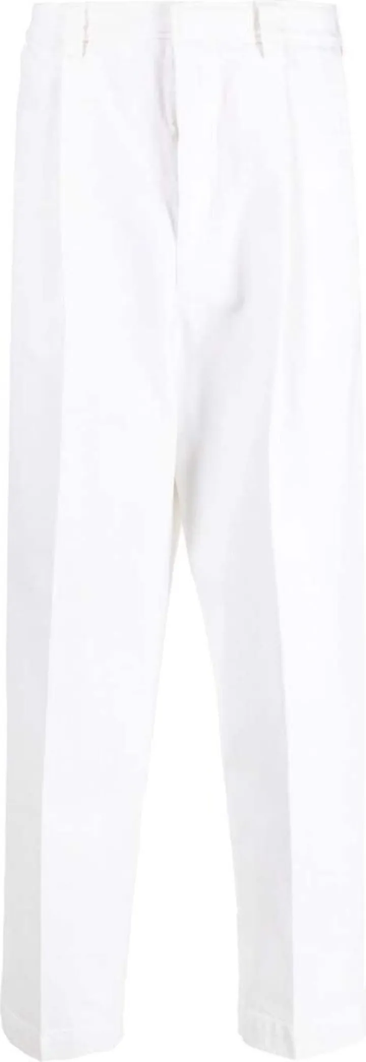 High-Waisted Tapered Jeans