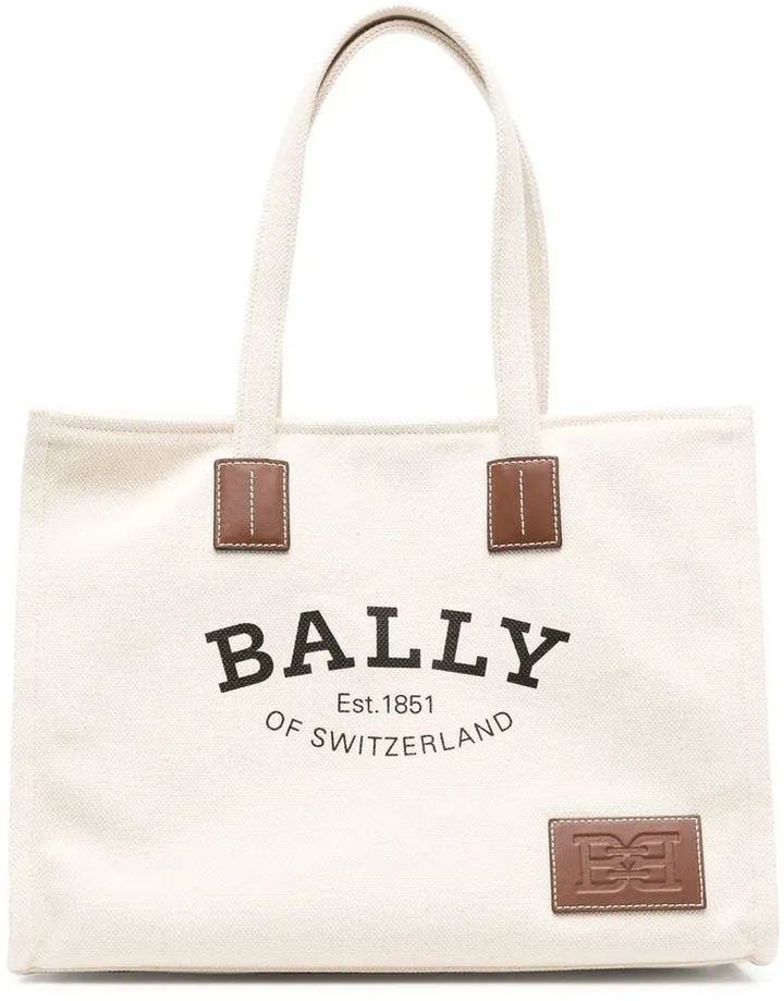 Logo-Print Tote Bag