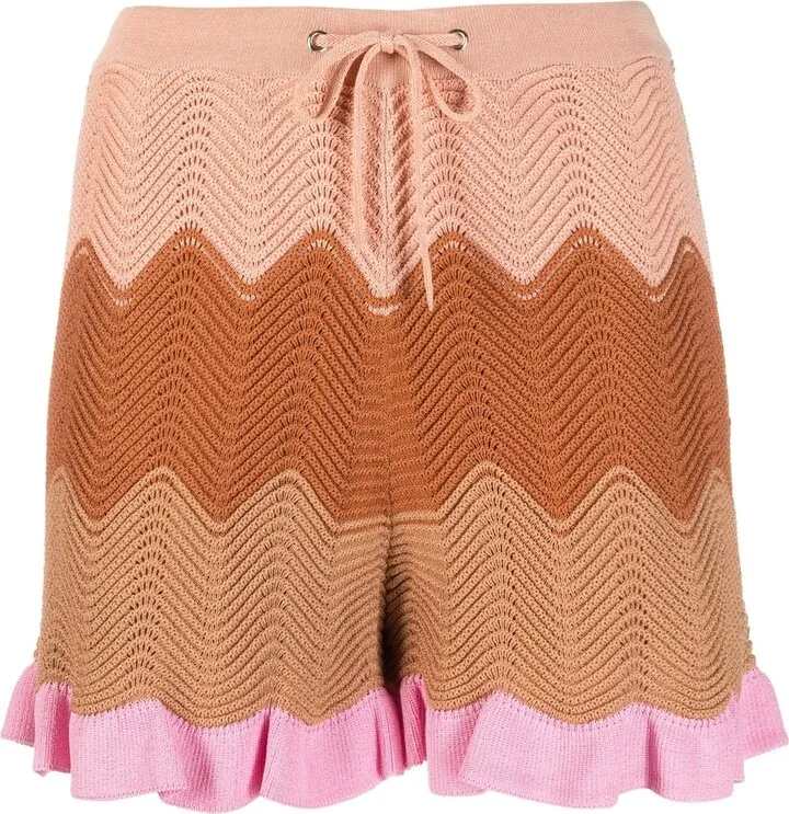 Knitted Mini Shorts