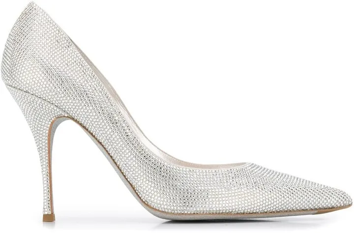 Embellished Stiletto Pumps