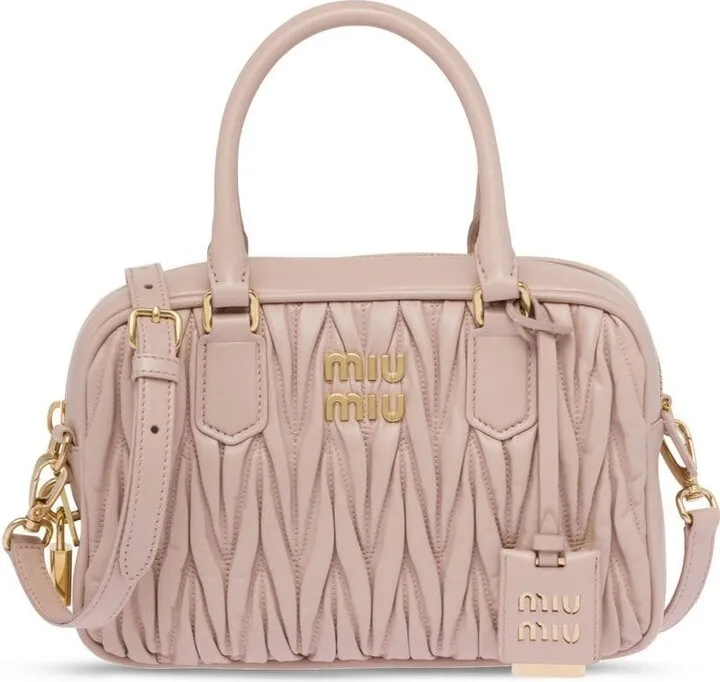 Matelassé Leather Tote Bag