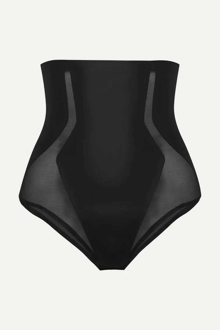 Spanx - Haute Contour High-rise Stretch Thong - Black