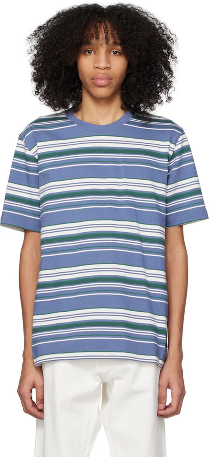 NORSE PROJECTS Blue Johannes Weekend T-Shirt