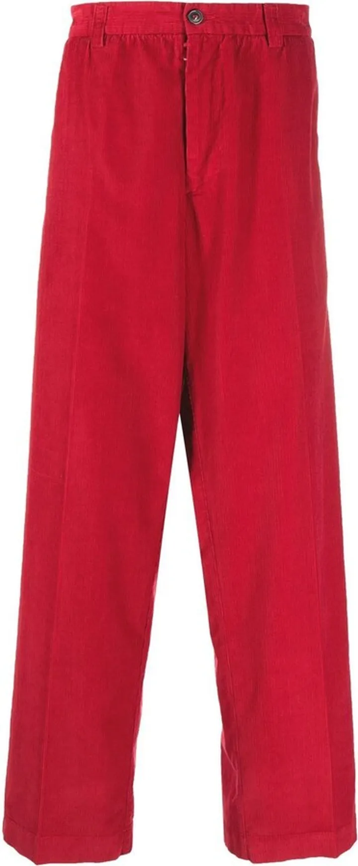 Wide-Leg Corduroy Trousers
