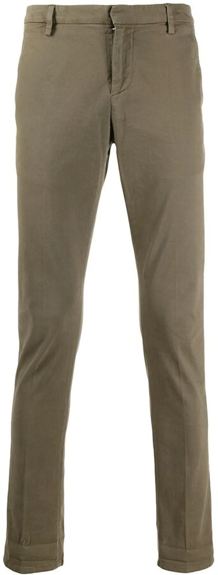 Plain Slim-Fit Chinos