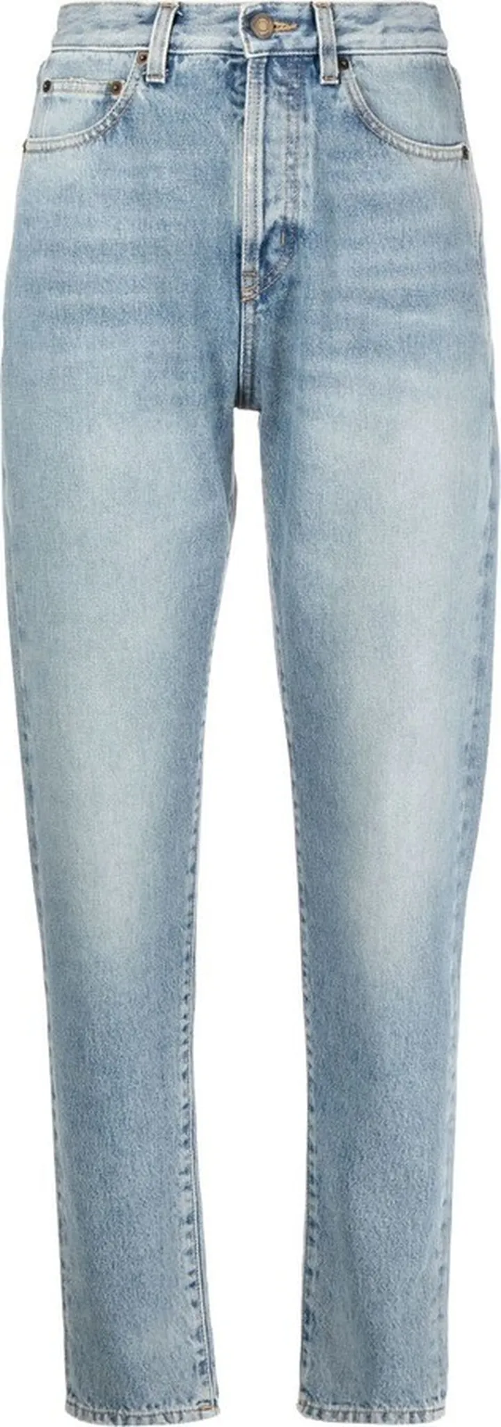 High-Rise Slim-Fit Jeans