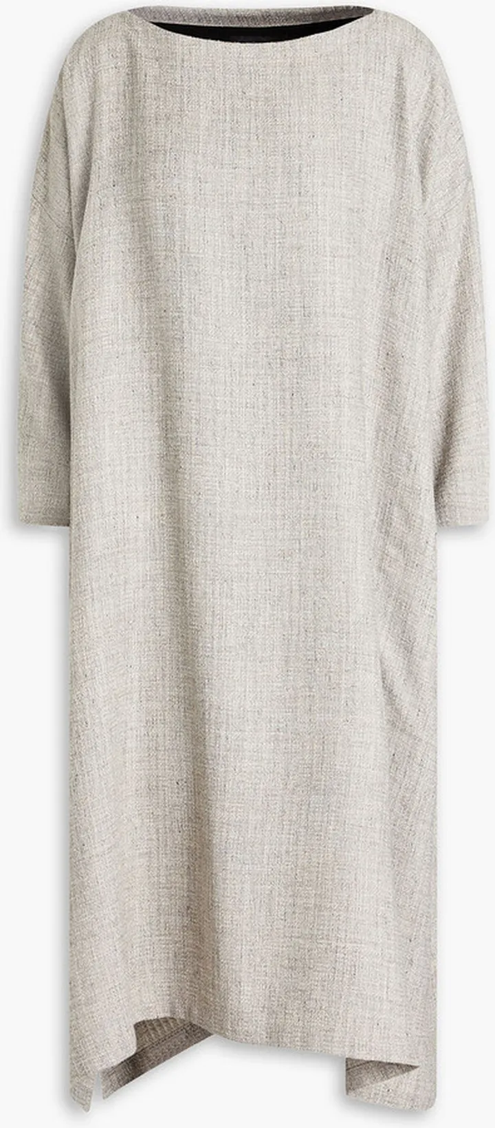 Alpaca-blend tweed dress