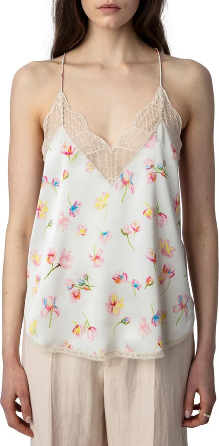Christy Ripple Courtney Floral Camisole