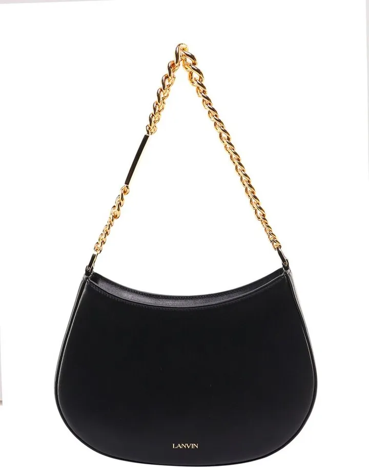 Lanvin Hobo Chain-Linked Shoulder Bag