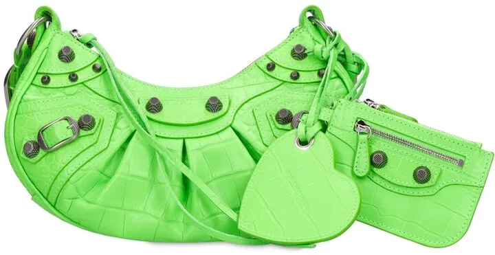 Xs Le Cagole Embossed Shoulder Bag