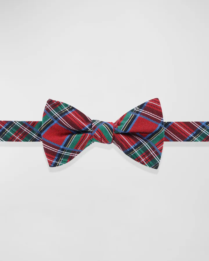 Men's Adjustable Pre-Tied Holiday Bow Tie