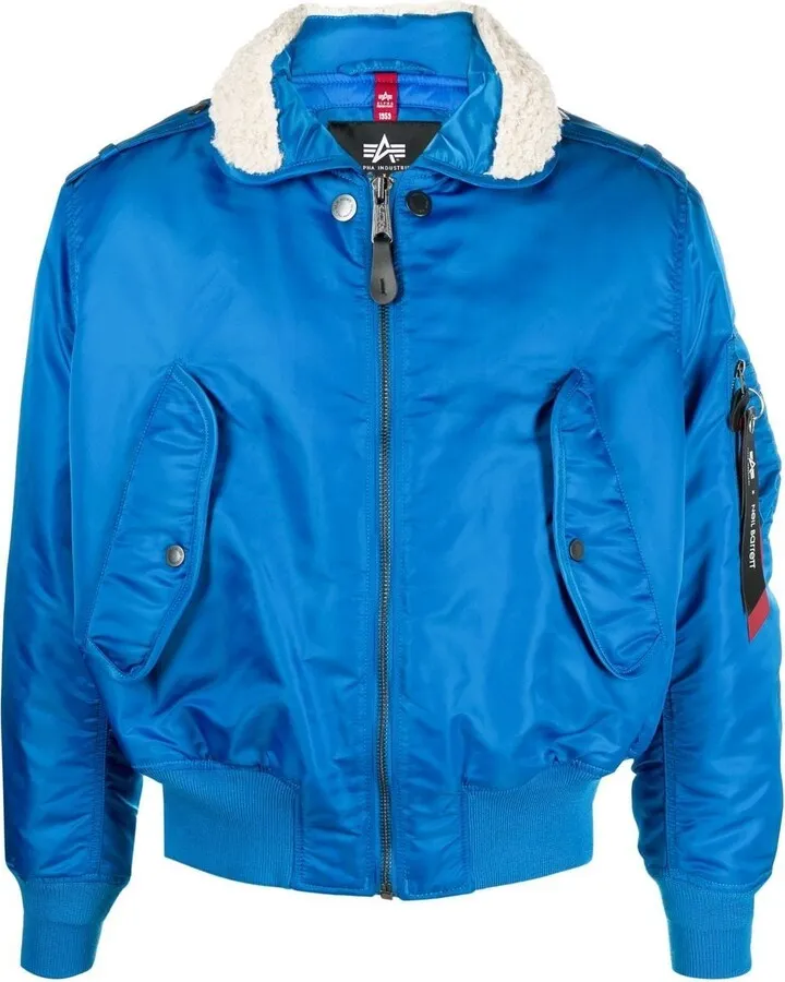 Puff-Sleeve Bomber Jacket