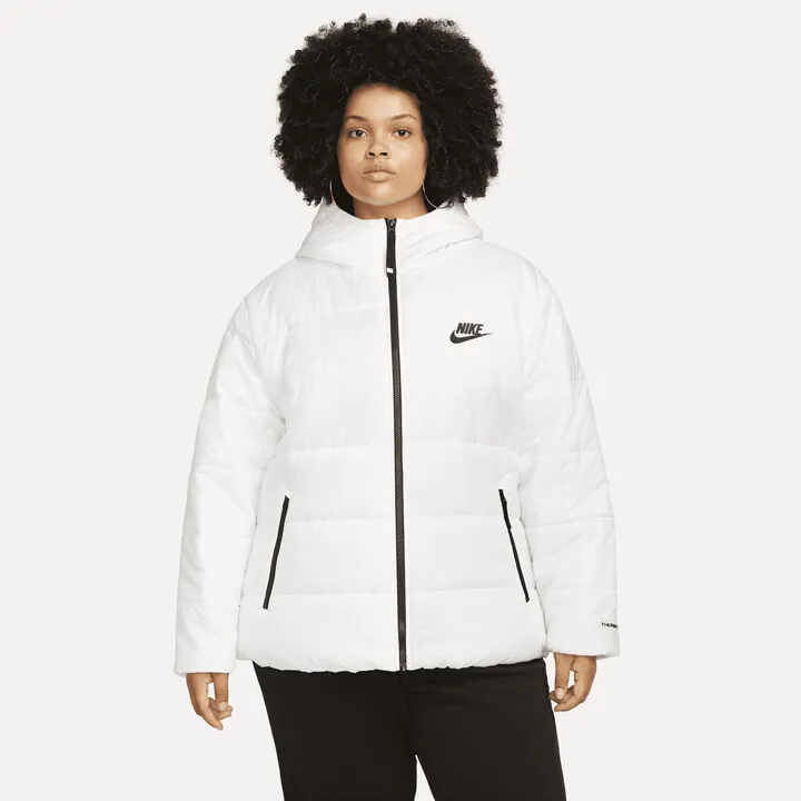 Women's Nike Sportswear Therma-FIT Repel Jacket (Plus Size) in White
