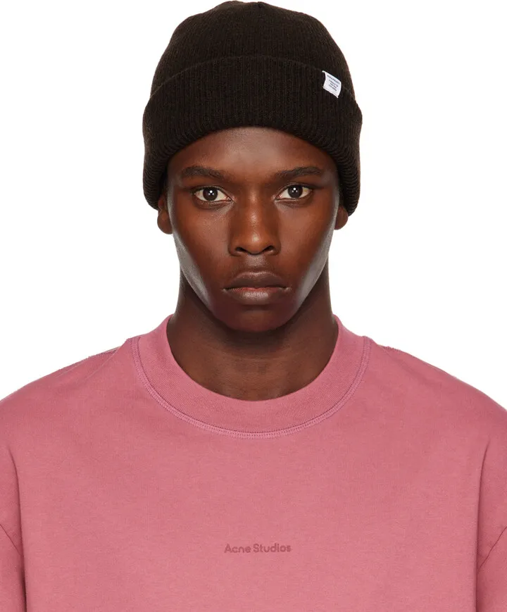 NORSE PROJECTS Brown Wool Beanie
