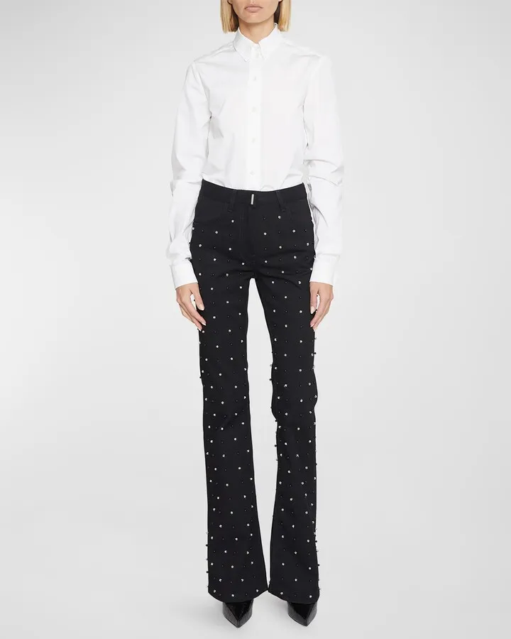 Embellished Bootcut Jeans
