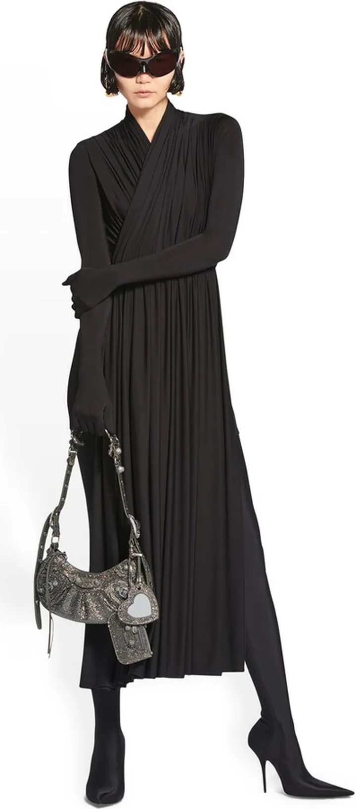 Le Cagole Xs Shoulder Bag With Rhinestones