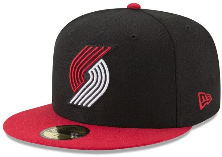 New Era Portland Trail Blazers Basic 2 Tone 59FIFTY Fitted Cap