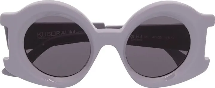 R4 round-frame sunglasses