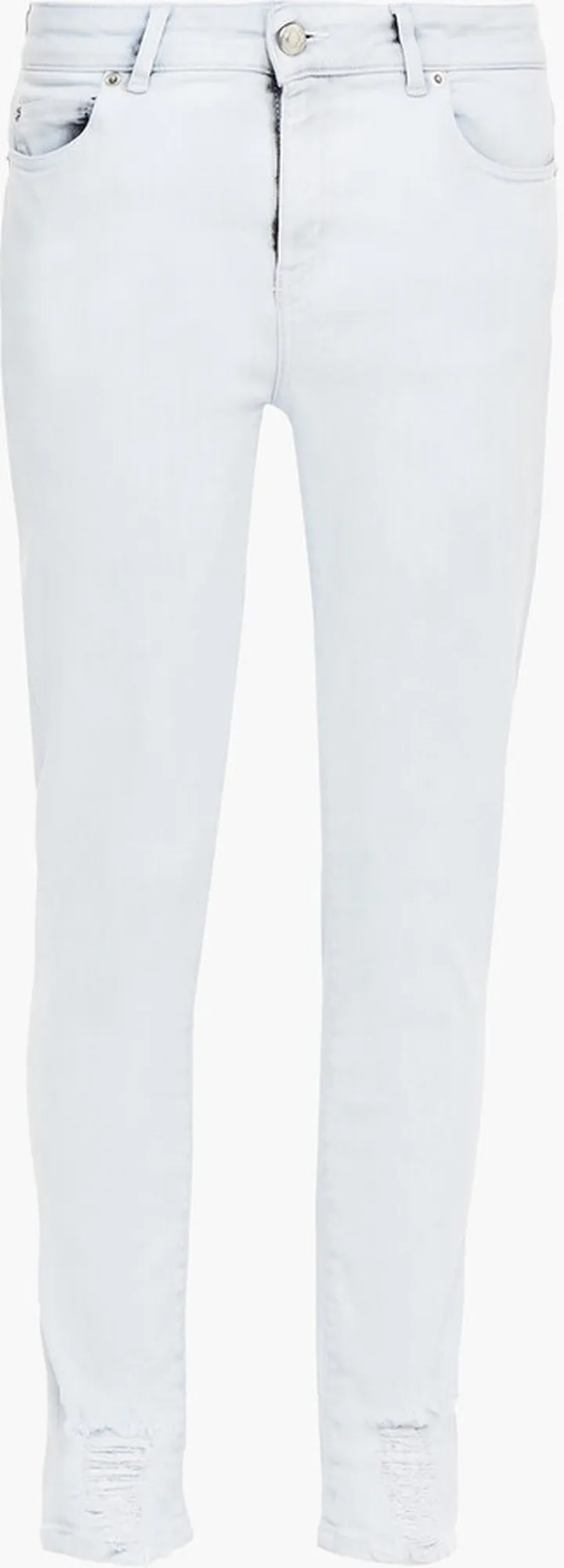Jelsa distressed mid-rise skinny jeans