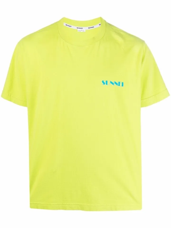 logo-print cotton T-shirt