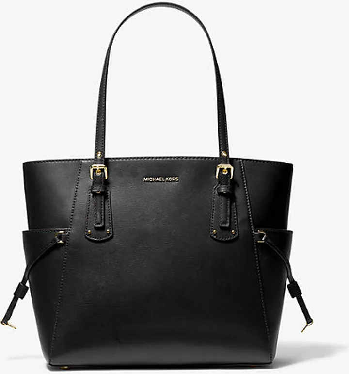 Voyager Small Leather Tote Bag