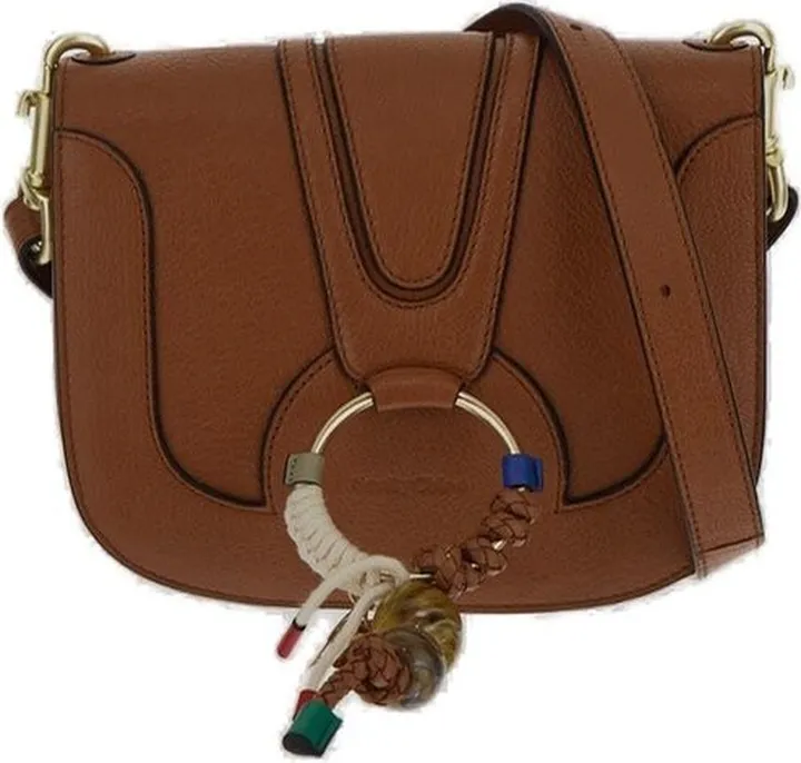 See By Chloé Hana Logo Embossed Shoulder Bag